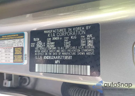 2025 Kia Seltos S z USA, uszkodzony, nr VIN KNDEU2AA9S7738581